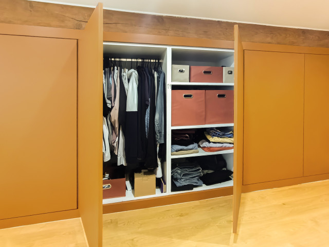 Dressing sur-mesure sous pente