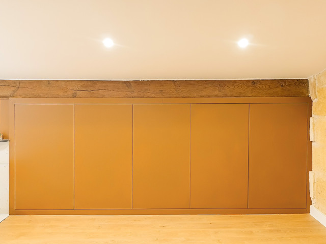 Dressing sur-mesure sous pente